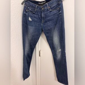 Vince distressed Blue Jeans